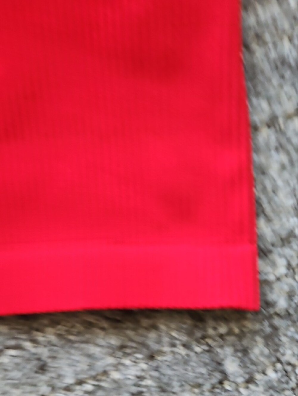 Red Ribbed High-Neck Tank Top - Picture 4 of 5